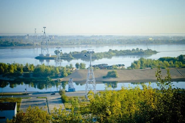 Панорамы древнего Нижнего с канаткой и посещением Печерского монастыря
